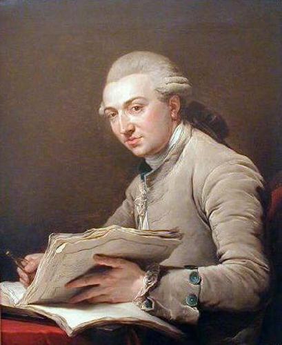 Francois-Andre Vincent Portrait of Pierre Rousseau (1751-1829), French architect oil painting picture